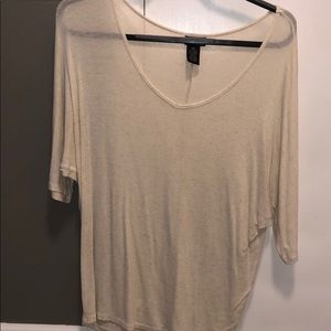 an off the shoulder top!